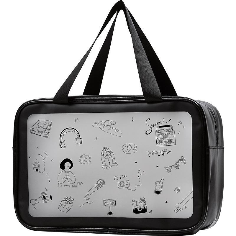 Makeup Bag Large Capacity Storage Bag Portable Toiletries Bag Clothing Travel New Advanced Sense Bath Product Female P Item Picture