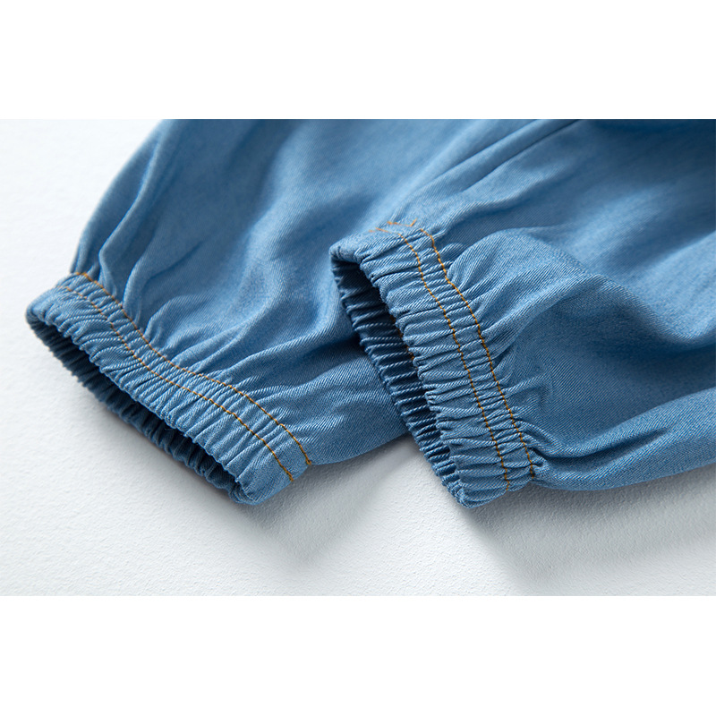 Hot-selling new styles of jeans, casual pants, Korean-style mosquito-proof pants and long pants for boys, girls and babies in spring and summer Specification image