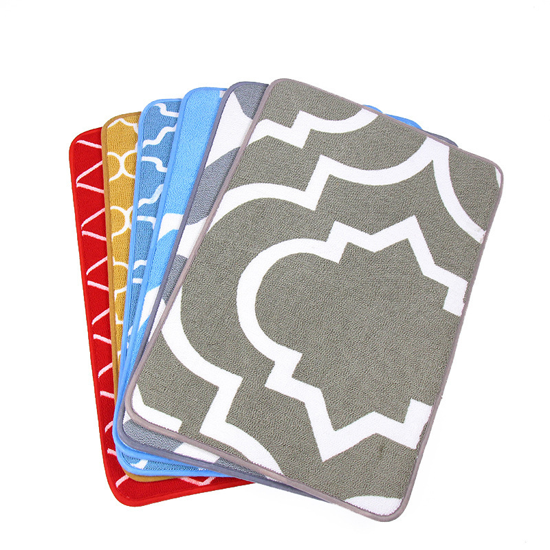 The entrance foyer has a silk ring anti-scratch ring, a velvet printed foot mat, a sand-scraping mat, an entrance floor mat, and a household anti-wear door mat Item Picture