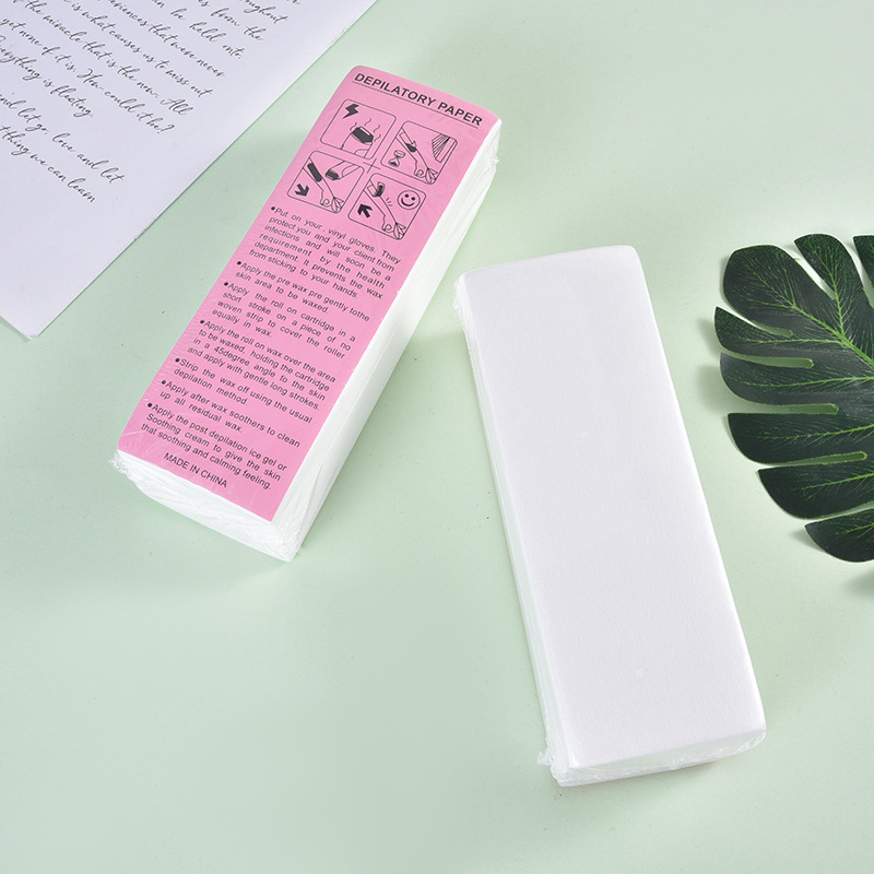 Depilatory cloth disposable thickened non-woven depilatory paper depilatory wax assisted with depilatory cloth depilatory cream assisted full figure
