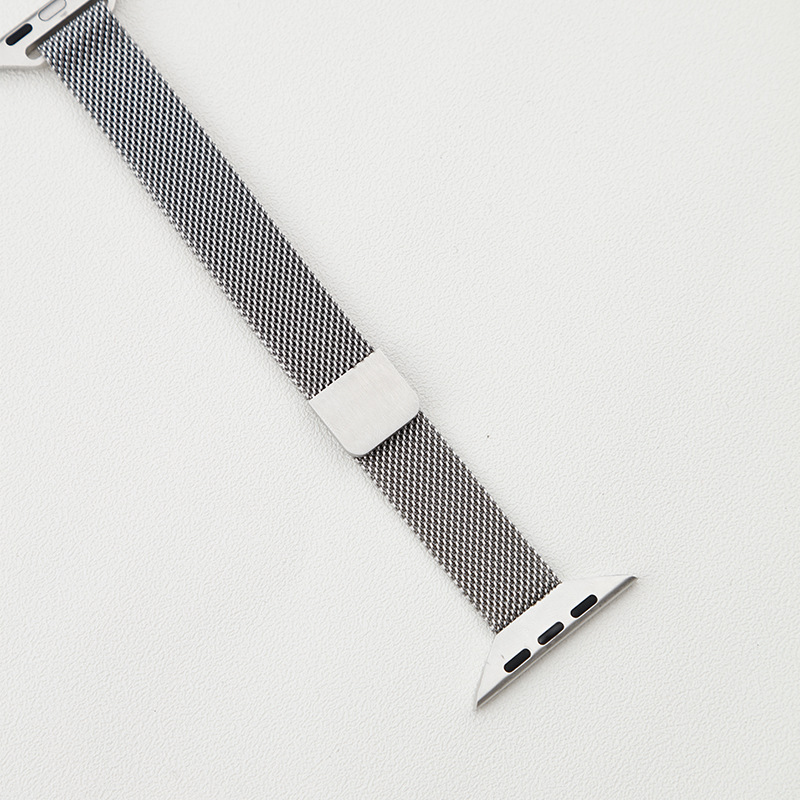 适用iwatch智能手表表带 不锈钢磁吸小蛮腰米兰表带 时尚苹果表带详情图4