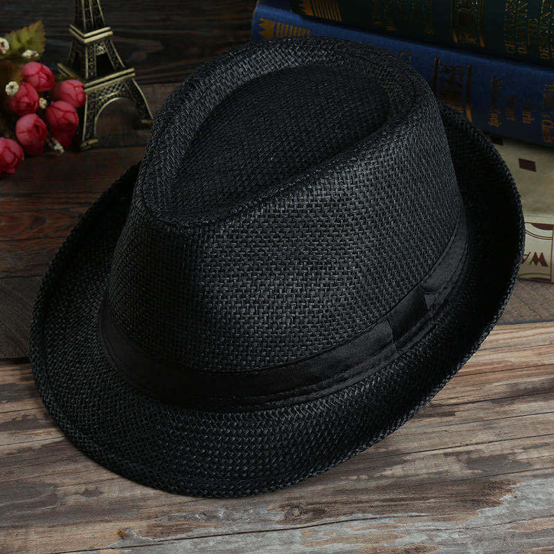 Raffia Straw Hat For Men Summer Sun Hat Couple (Korean Version) Hat For Women Sun Beach Hat Family Style Application Scenario