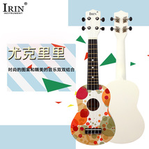 批发IRIN21寸尤克里里入门初学者ukulele乌克丽丽彩色小吉他乐器