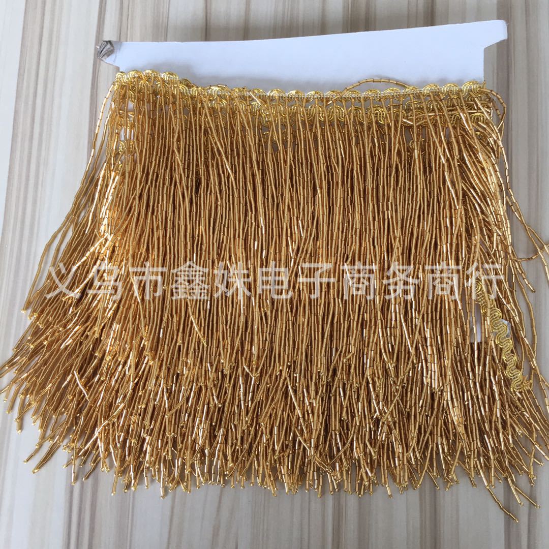 15cm tubo beaded tassel moda hecho a mano vestido de novia vestido de baile tassel