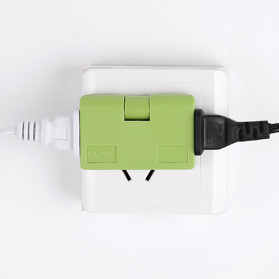 180-degree rotating socket, 1-to-3 plug converter, 1-to-3 ultra-thin converter, multi-purpose plug, color multi-purpose converter plug Application Scenario