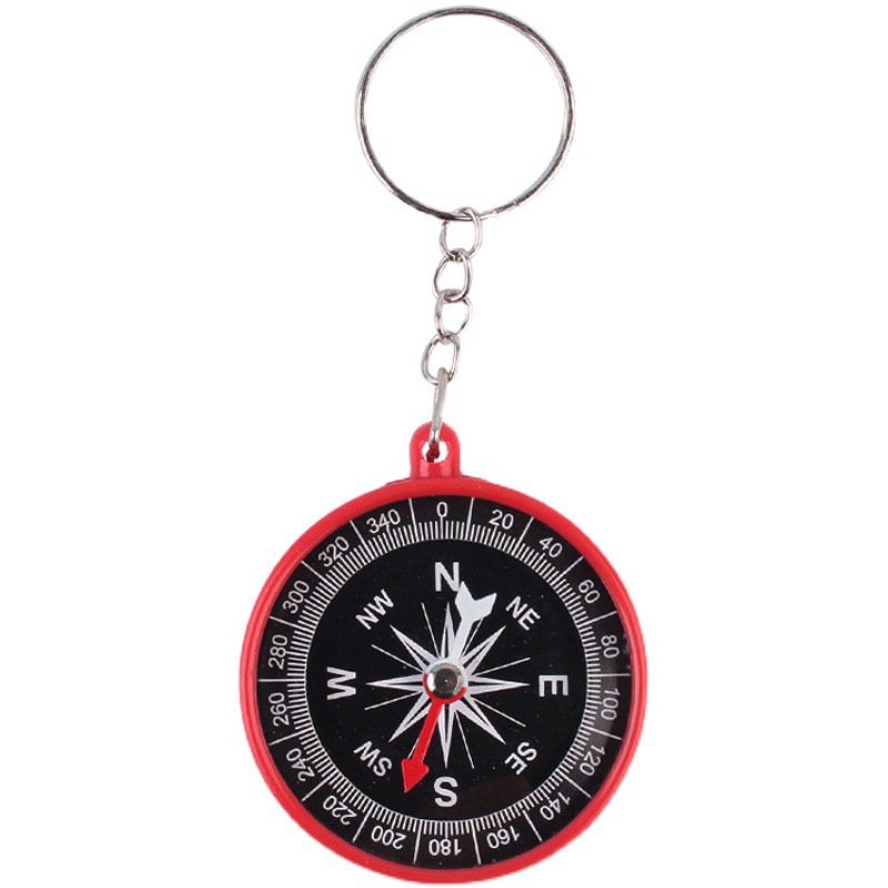 Outdoor compass, plastic compass, student and children's experimental teaching AIDS, kindergarten early education and intelligence small Item Picture