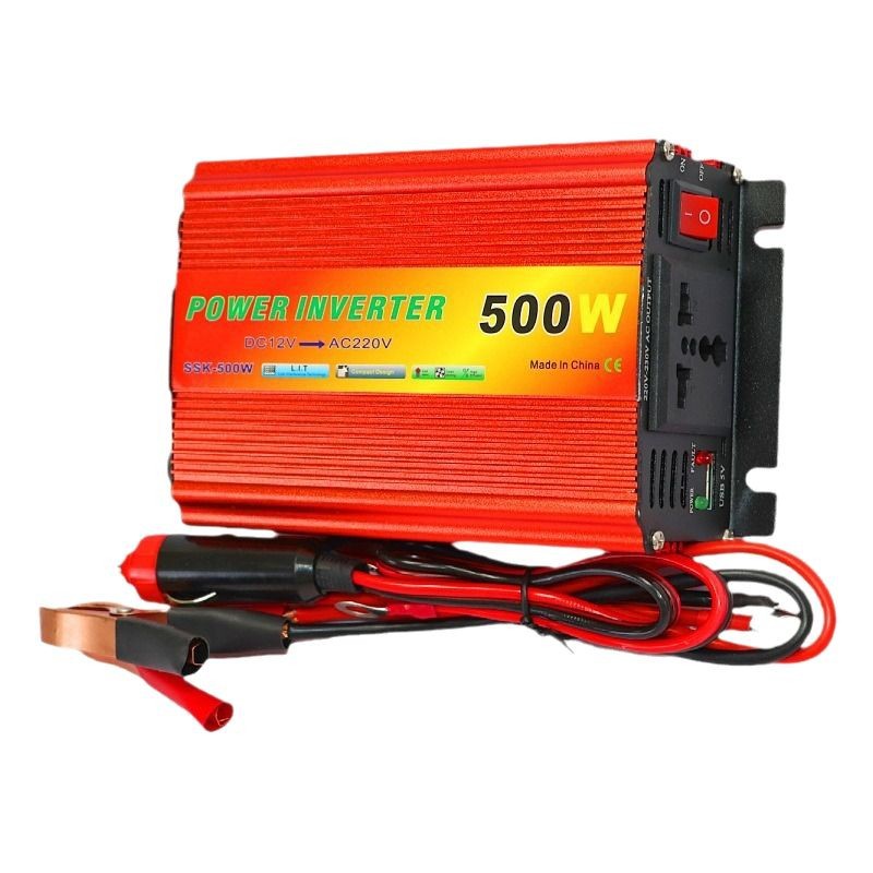 200W, 300W, 500W solar inverters, 12V, 24V, 60V to 110V, 220V dual-voltage vehicle inverters Item Picture