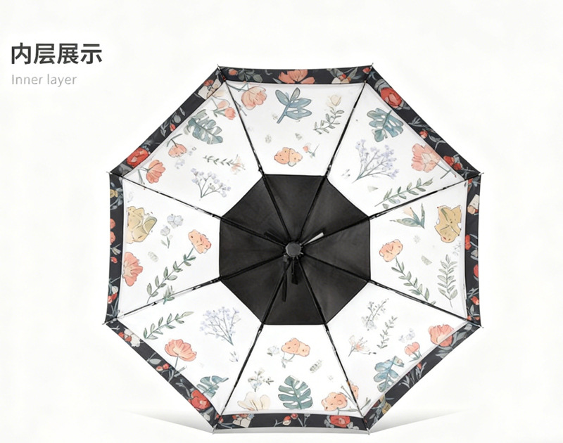 超轻风扇伞超大风力带风扇高尔夫伞降温防晒防紫外线遮阳雨伞定制详情13