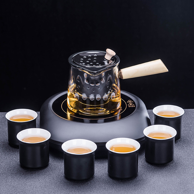 جهاز صنع الشاي البخار الزجاج جهاز إبريق الشاي HeiCha السيراميك لحم الشاي كهرباء TaoLu اطبخوهم ChaLu PuErCha جهاز على الشاي Application Scenario
