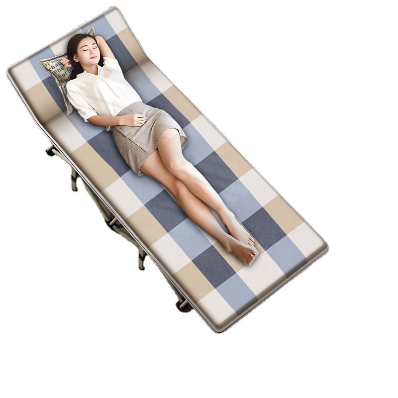 大成便携式折叠床单人办公室午休结实耐用家用成人两用沙发躺椅详情图4
