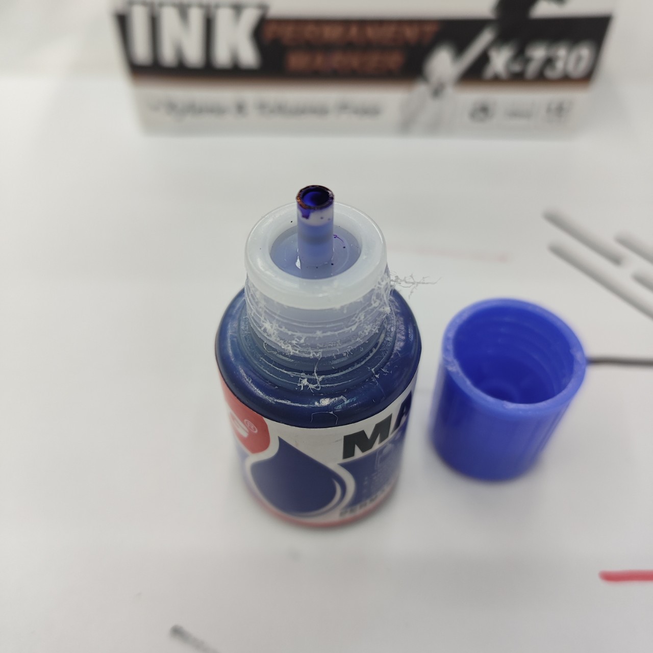 X-730 Marker Ink Marker Refill 20Ml Four-Color Xsg Specification drawing