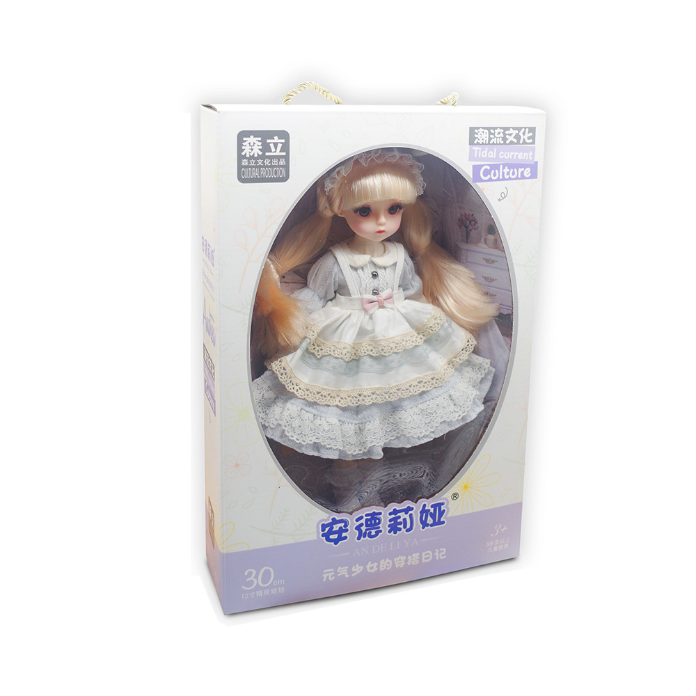 Mori 31Cm Lolita Series Doll 12-Inch Bjd Doll Girl Toy Birthday Gift Set Item Picture
