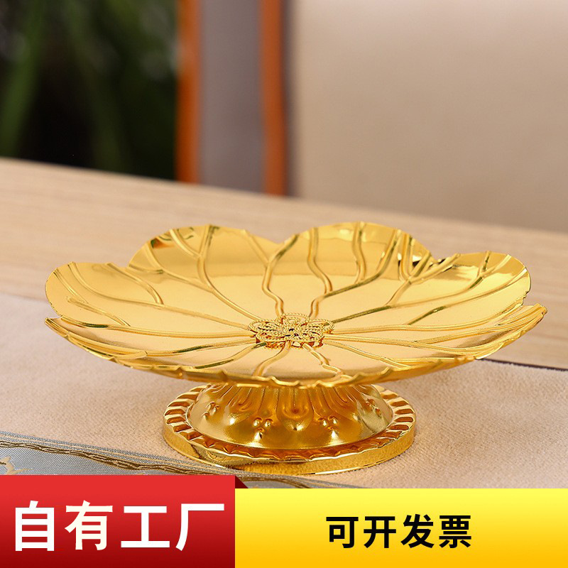 铁艺高端甜品台生日蛋糕碟婚礼派对托盘小摆件水果碟家居摆件批发