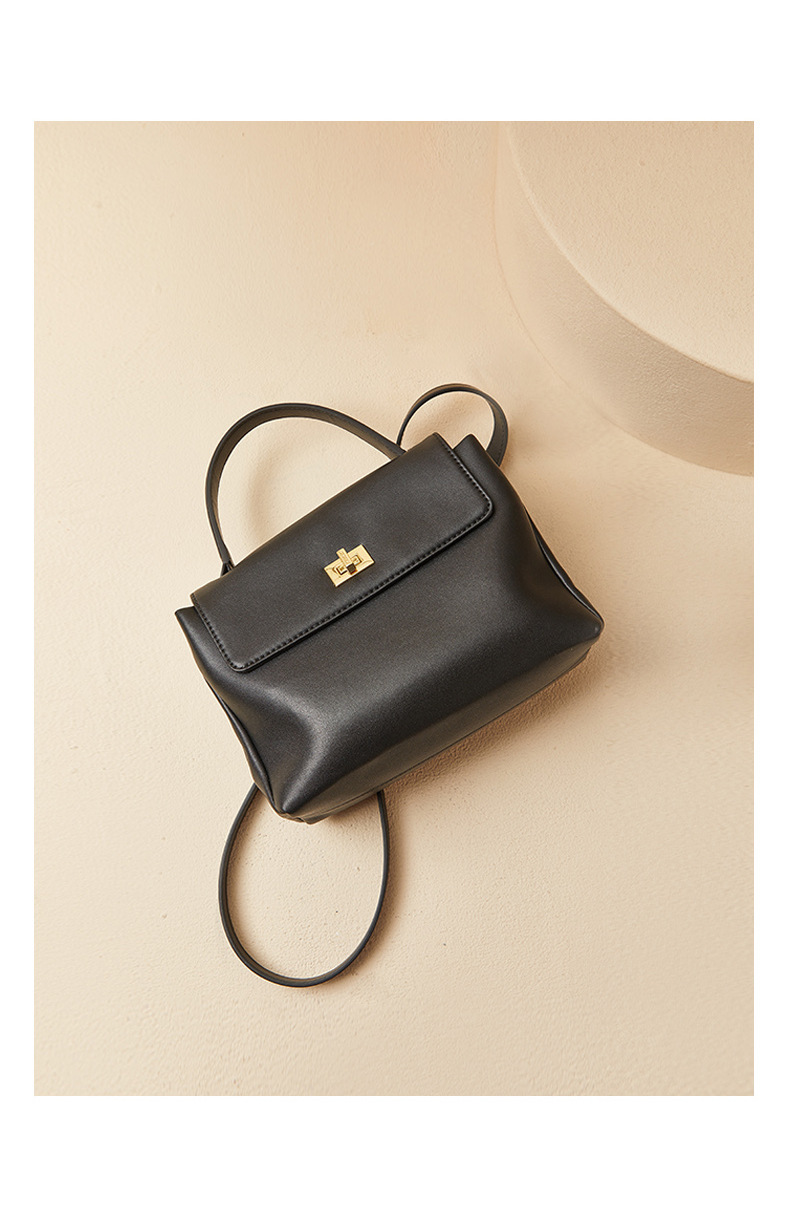 2025春夏新款头层牛皮通勤手提单肩复古简约大容量女包箱包皮具男士包袋详情23