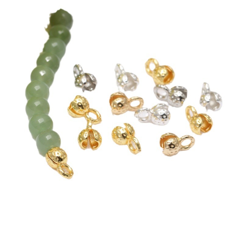 Color-Retaining 14K Gold Bractette Clasp Diy Bracelet Bead Material Bracelet Necklace Finishing Clasp Connecting Clip Accessories Item Picture
