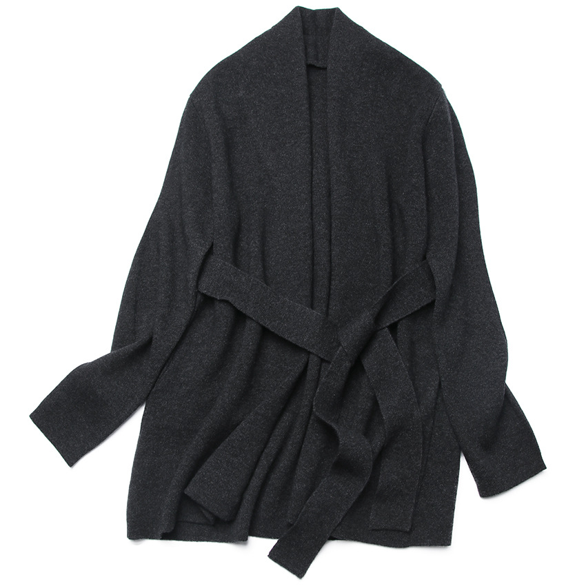 Puro cashmere jersey chaqueta corta aire acondicionado protección solar suelto jersey chaqueta legging mujer details Picture