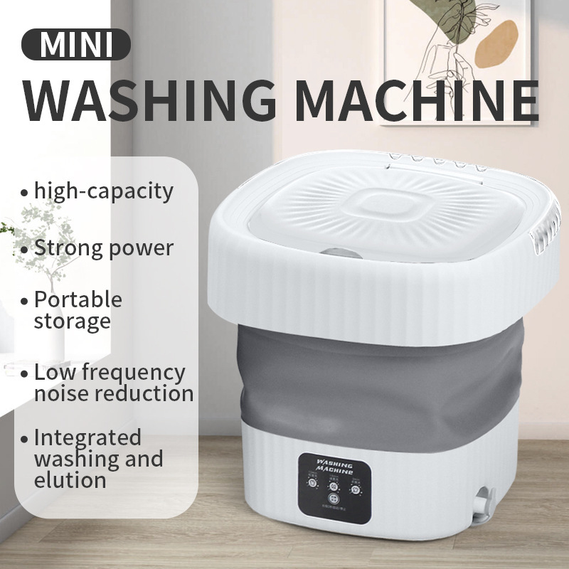 Fully automatic integrated folding washing machine, household baby and mother mini washing machine, underwear washing and extraction integrated machine Application Scenario