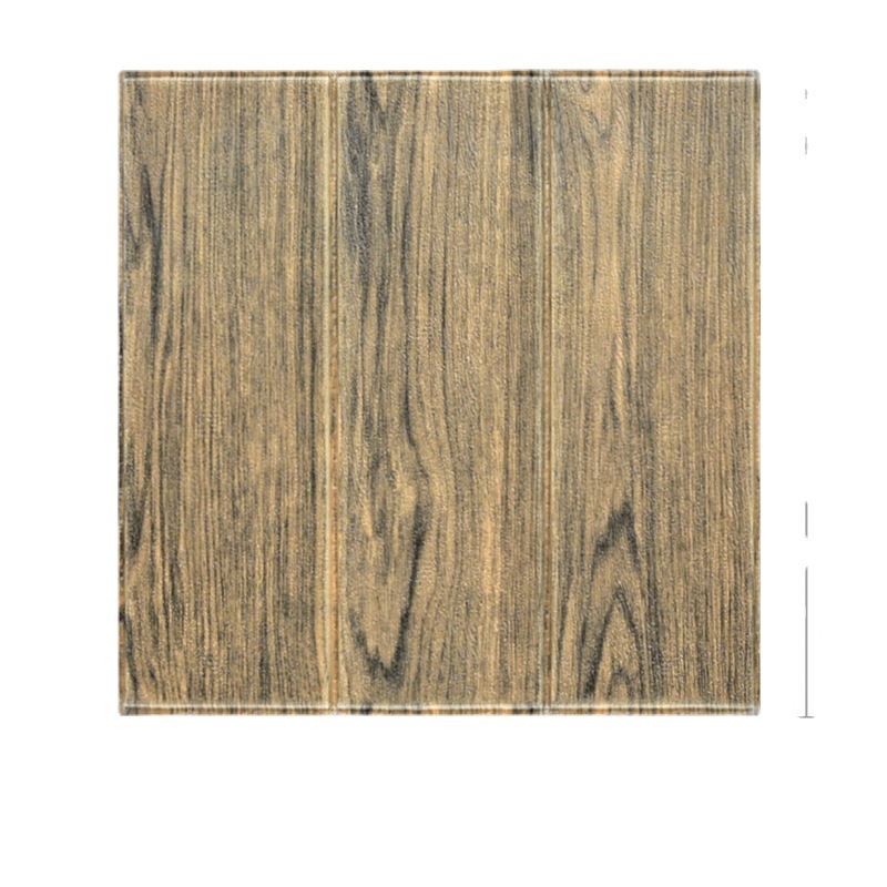 Cross-Border Small Size 35*35Cm Fir Grain Three-Dimensional Wall Pasted Self-Adhesive Wallpaper Decorative Bedroom Guest Waterproof Wallpaper Item Picture