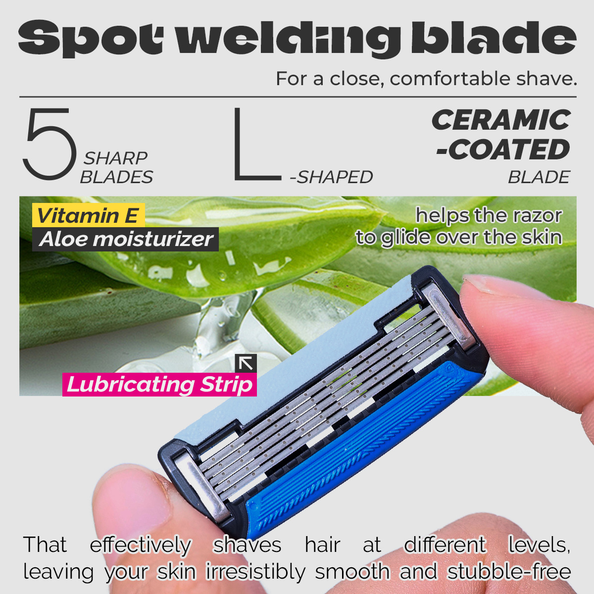 刮鬍刀片/头发剃发神器/吉列/刮胡刀/吉列刀片产品图