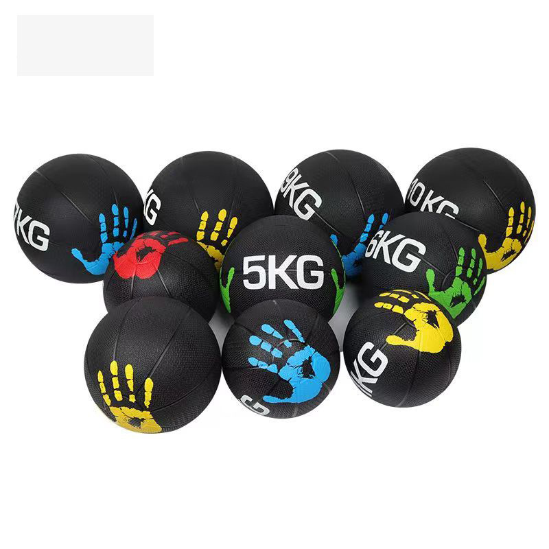 Home fitness medicine balls, solid balance rubber balls, exercise rehabilitation, waist and abdominal private training, physical fitness training balls, gravity balls Application Scenario
