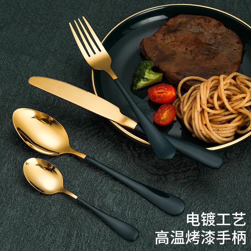 刀叉/厨具/竹木日用品/勺子套装/不锈钢音符细节图