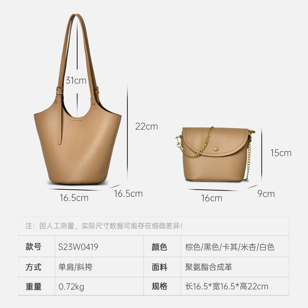 Foreign Trade Cross-Border Bucket Bag Fashion Popular Small Bag Women's Design Sense Bohemian Ethnic Wind Commuter Shoulder Bag Application Scenario