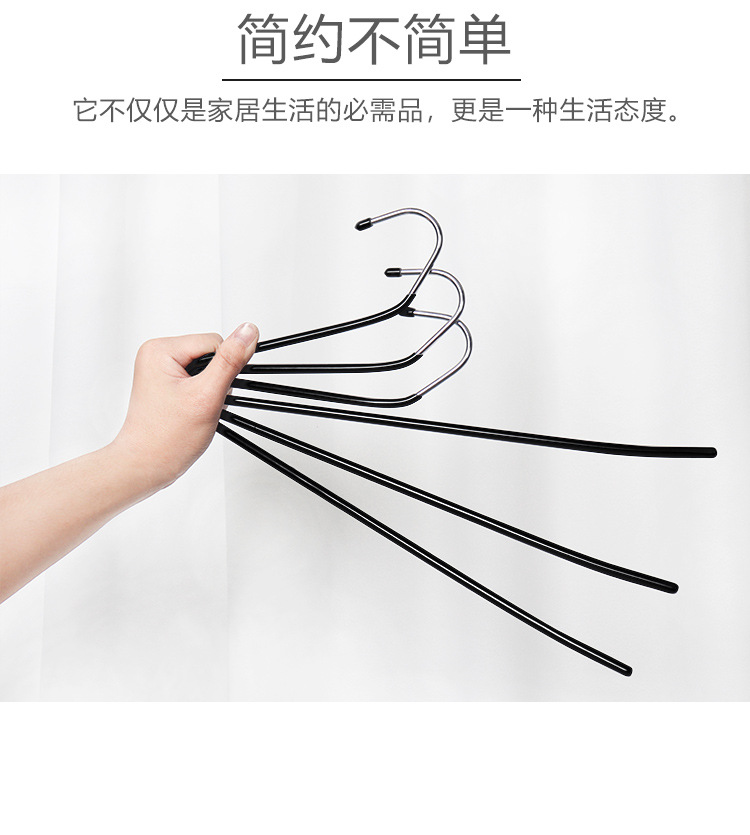 鹅形衣架家用挂衣无痕防滑晾衣架宿舍用学生防肩角晒衣撑衣服架子详情15