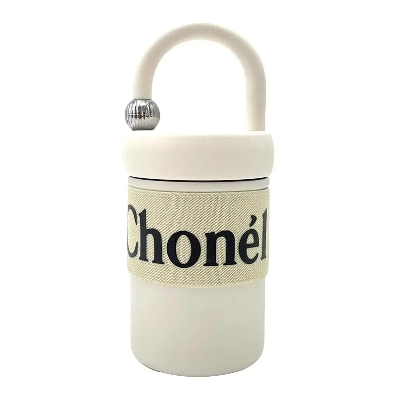 New Small Fragrant Thermos Cup French Senior Girls Cup Straight Drink Portable Double Stainless Steel Cup Gift Item Picture