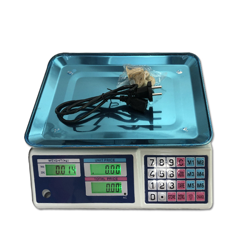 Foreign Trade Electronic Valuation Scale Industrial Counting Scale Commercial Small City Catty Scale Selling Vegetables Fruit Scale Said Supermarket Valuation Scale details Picture