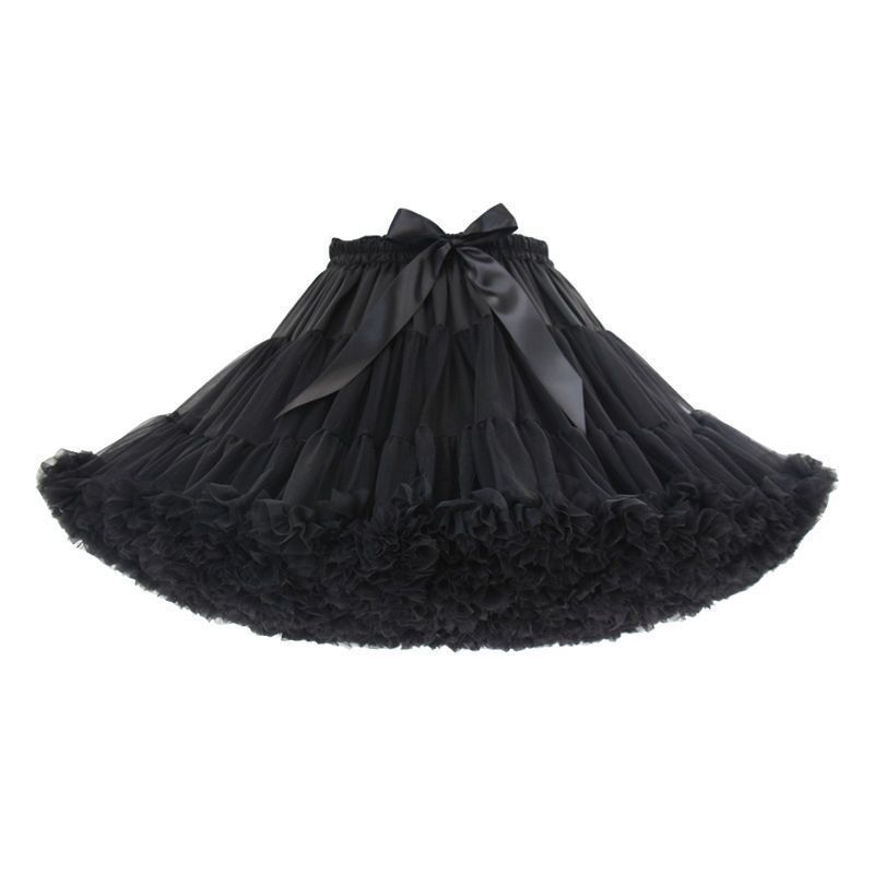 Skirt lolita Lolita marshmallow Cloud boneless gauze skirt White petticoat pompadour skirt skirt details Picture