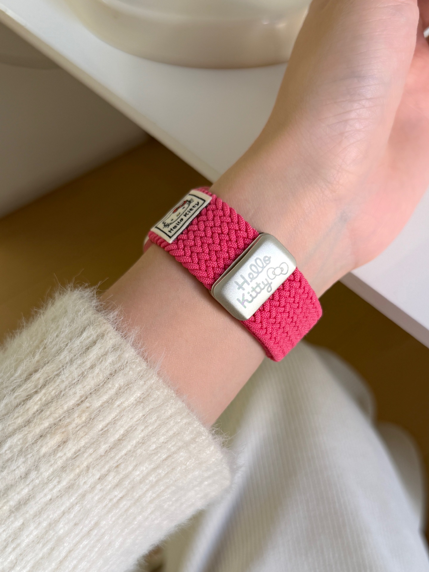 凯蒂尼龙磁吸扣编织表带适用苹果手表iwatch11代987654Ultra/SE详情11