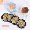 diy crystal resin, English letter blessing words, teasing words, coasters, cup holders, mirror silicone mold Specification image