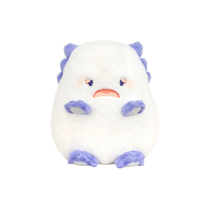 毛绒玩具/玩偶/拉布布/公仔/卡皮巴拉白底实物图