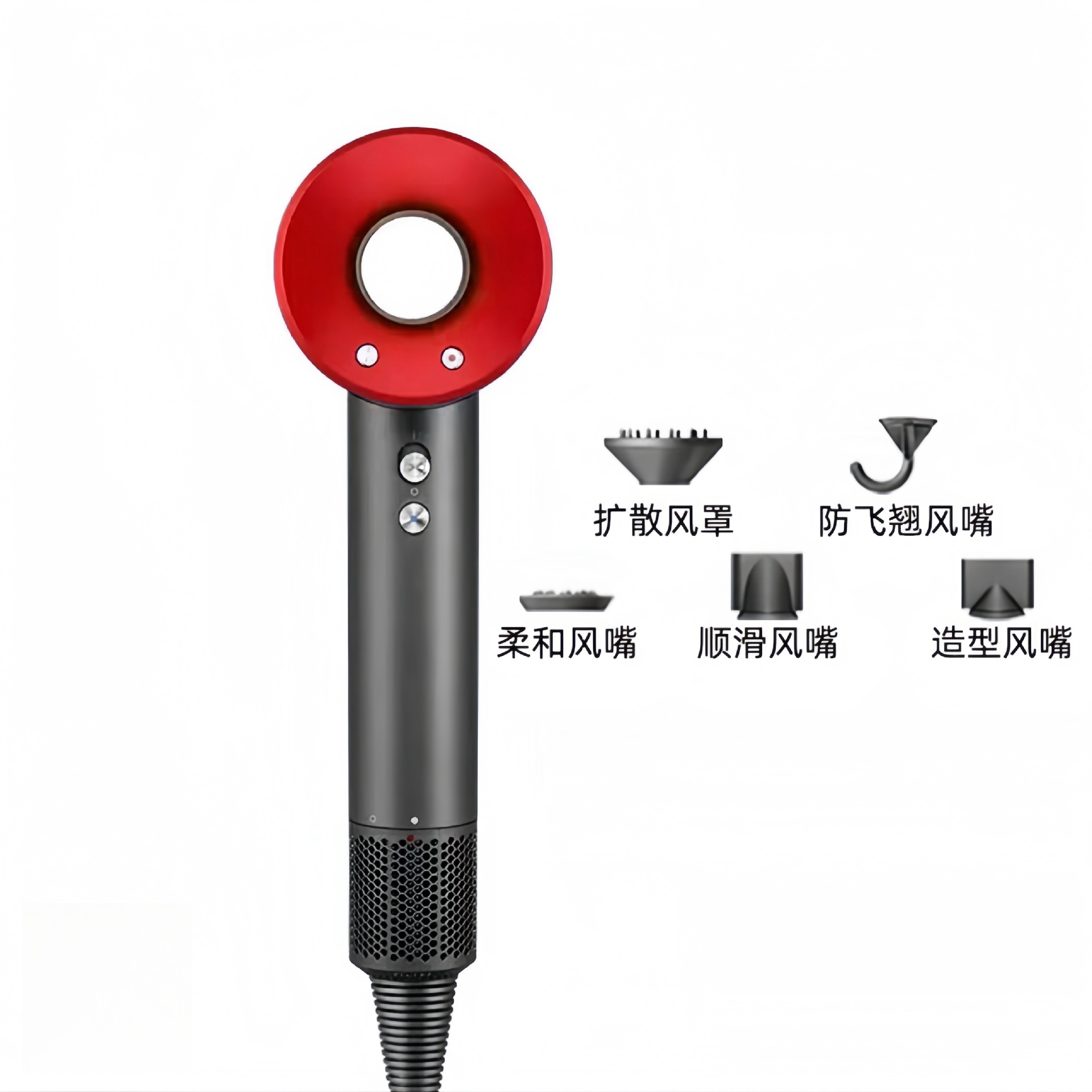 In Huaqiangbei, a certain sen cross-border e-commerce store has launched a best-selling high-power quick-drying bladeless hair dryer for home use, hotels, and hair salons with negative ions Specification image