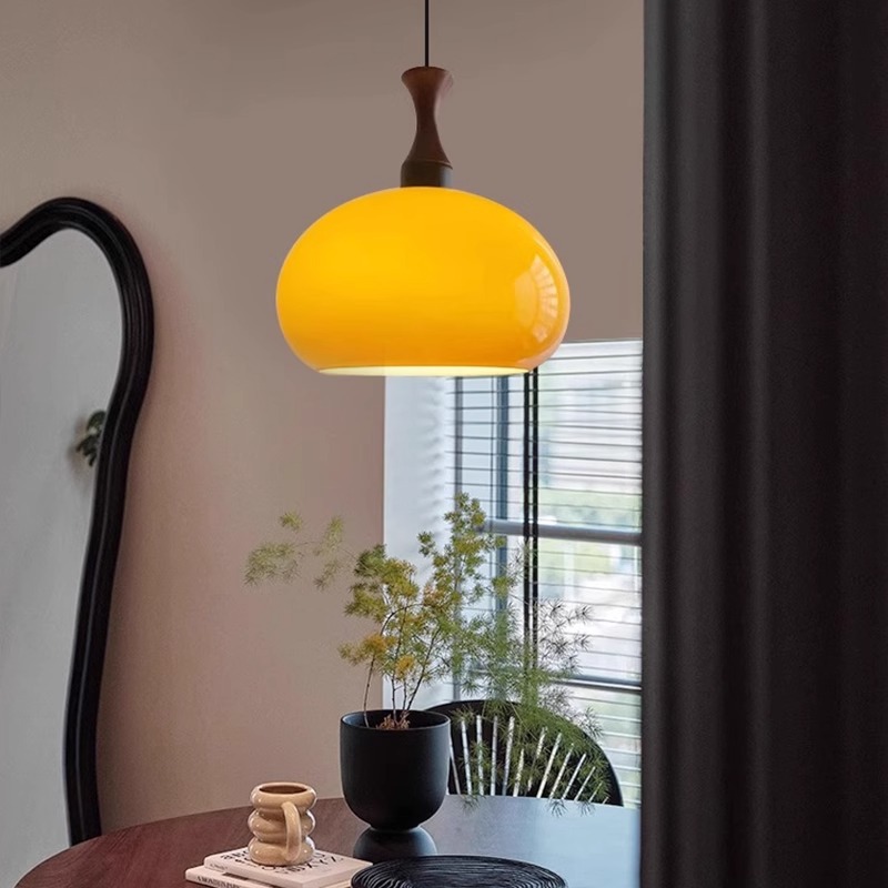 Vintage restaurant light packs, Haus glass and solid wood chandeliers, French retro island counter bar table lights, Japanese bedroom lights details Picture