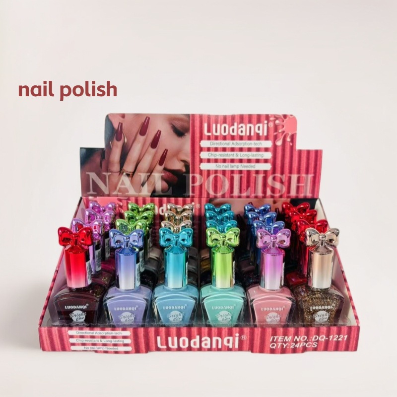 Cross-border exclusive nail polish, no baking, oil-based, quick-drying, sequined glitter, non-peelable, 15ML nail polish, long-lasting without fading details Picture