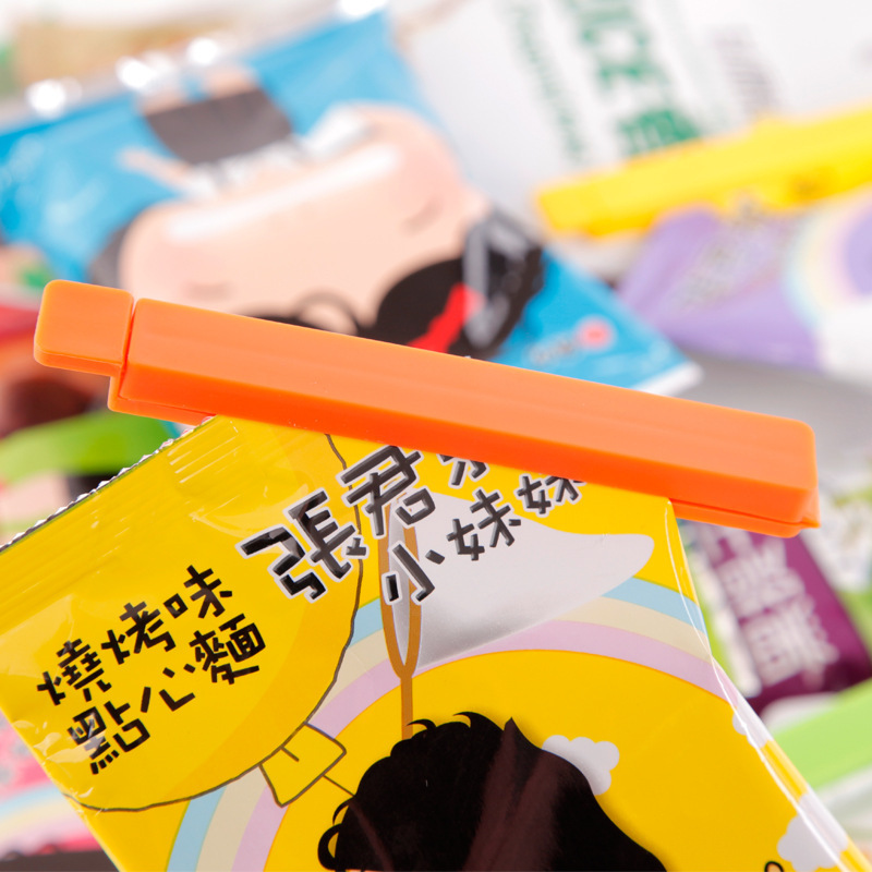Hot-selling 12cm sealing clip, plastic sealing clip, food sealing clip, mini sealing machine, snack sealing device