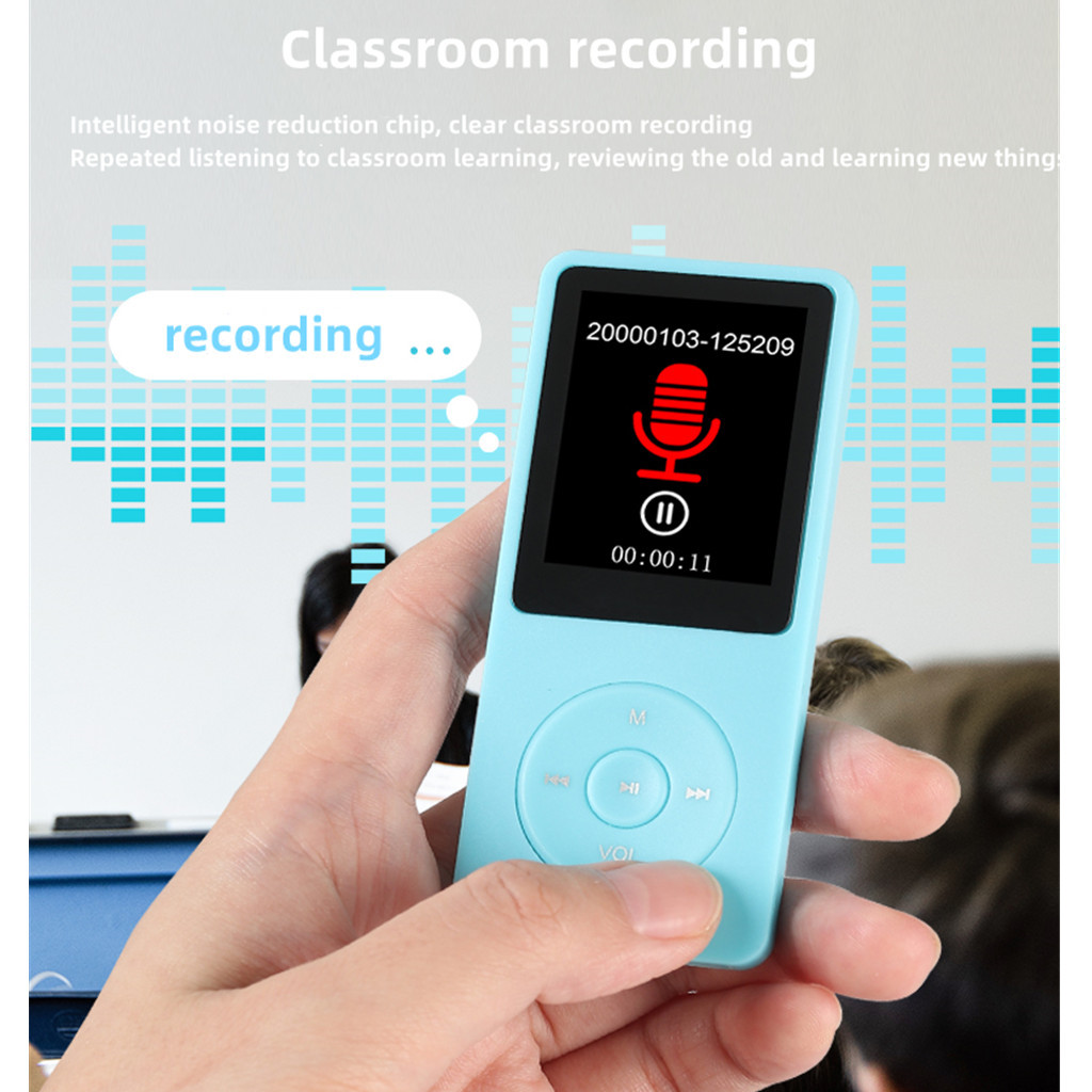 Внешнеторговая версия с оптовым bluetooth mp3 производитель bluetooth MP4 плеер для студентов записывает словарь снаружи pic 3