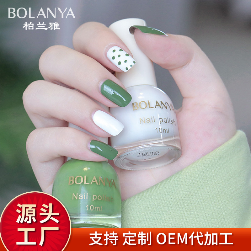 跨境水性指甲油新款春夏款可撕拉套装免烤爆款无异味快干美甲油