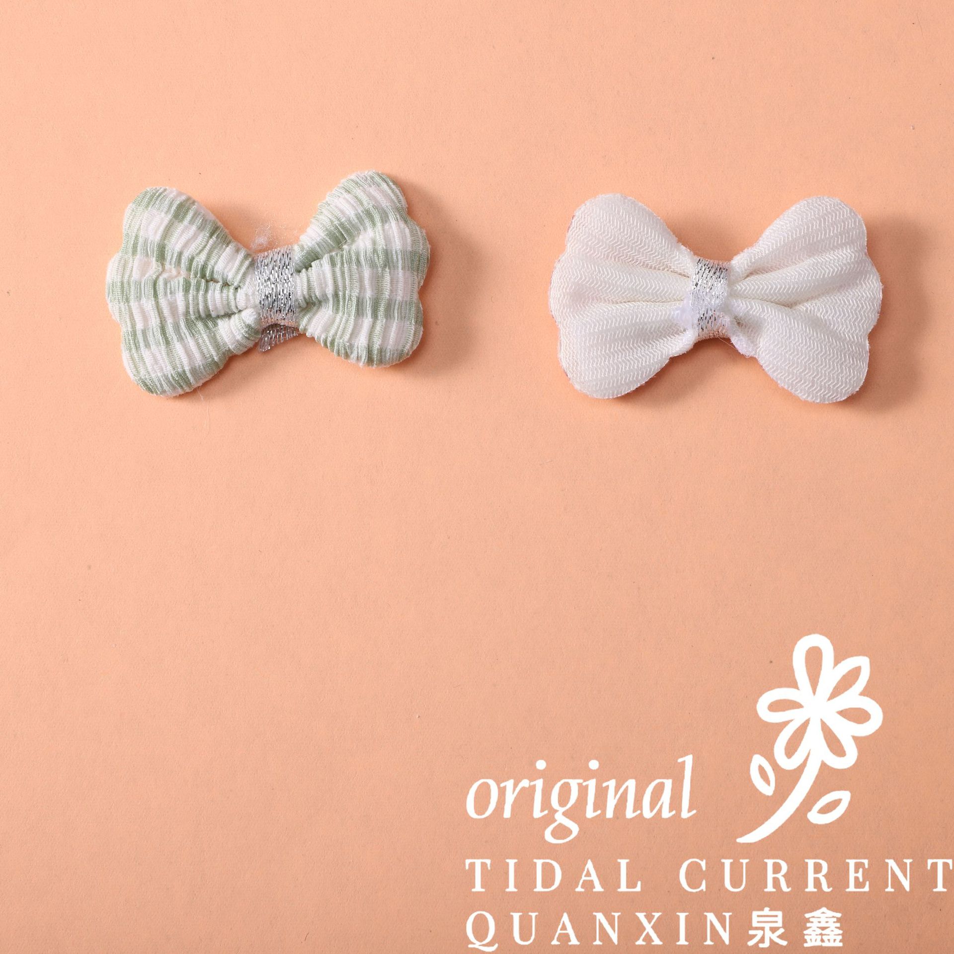 Fabric Diy Clothing Hat Socks Accessories Design Handmade Accessories Japanese And Korean Cute Decorative Bow Accessories Specification drawing