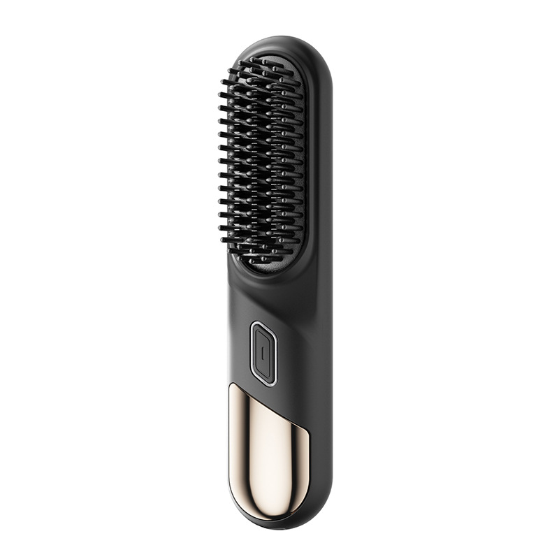 Minhuang Mini Charging Hair Straightener Portable Fashion Good Quality Negative Ion Hair Care Soft Care Wireless Hair Straightener Specification drawing