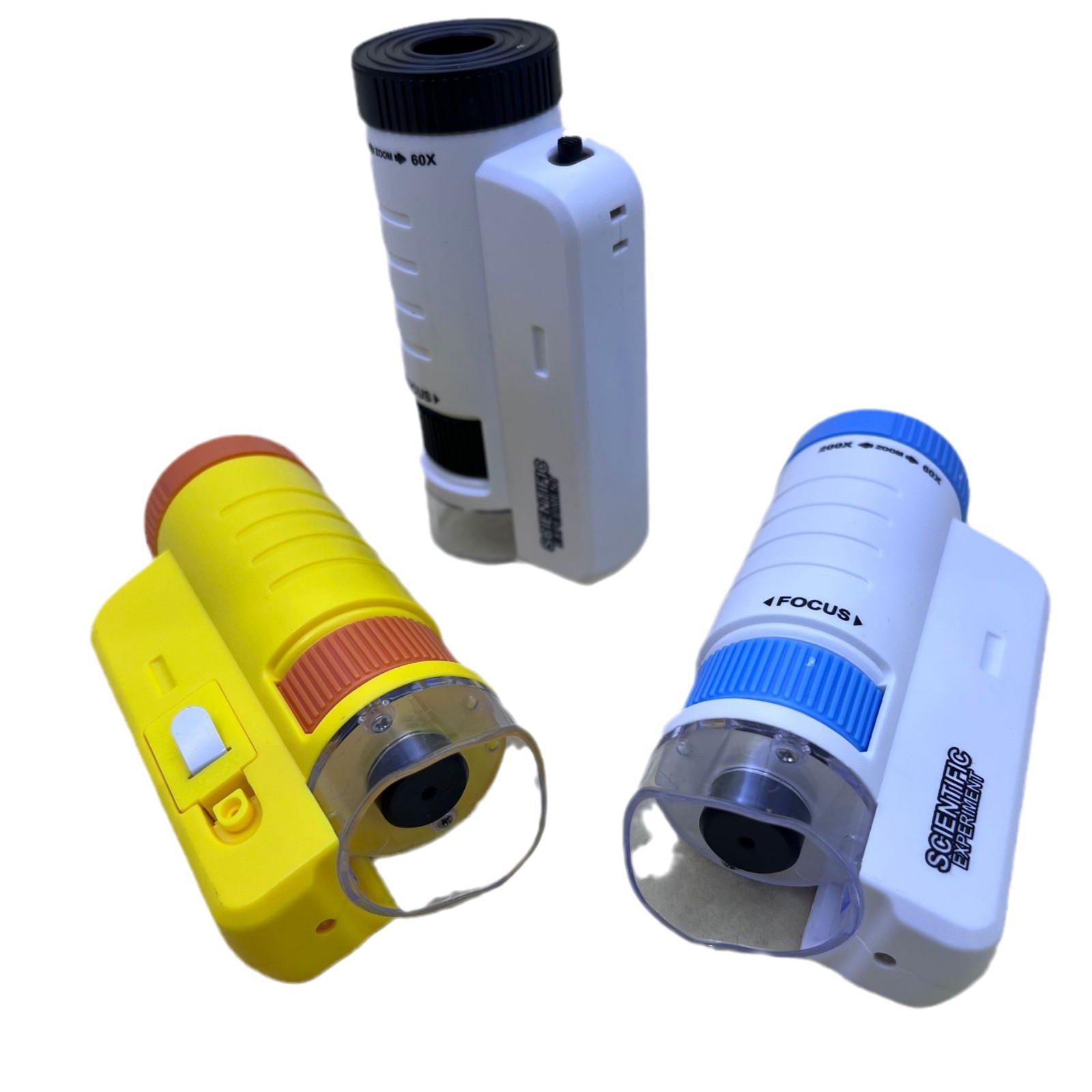 Amazon's best-selling new 60-200X handheld microscope with a lamp and stepless adjustment can be used for banknote inspection Item Picture