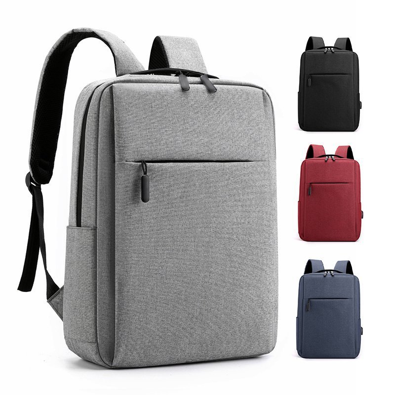 Customized Business Backpack Men's Laptop Bag Simple Commuting Leisure Logo Large Capacity School Bag