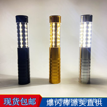 Bar cheer atmosphere props LED charging flash bar KTV hand lit wine cap head Champagne flash bar in stock