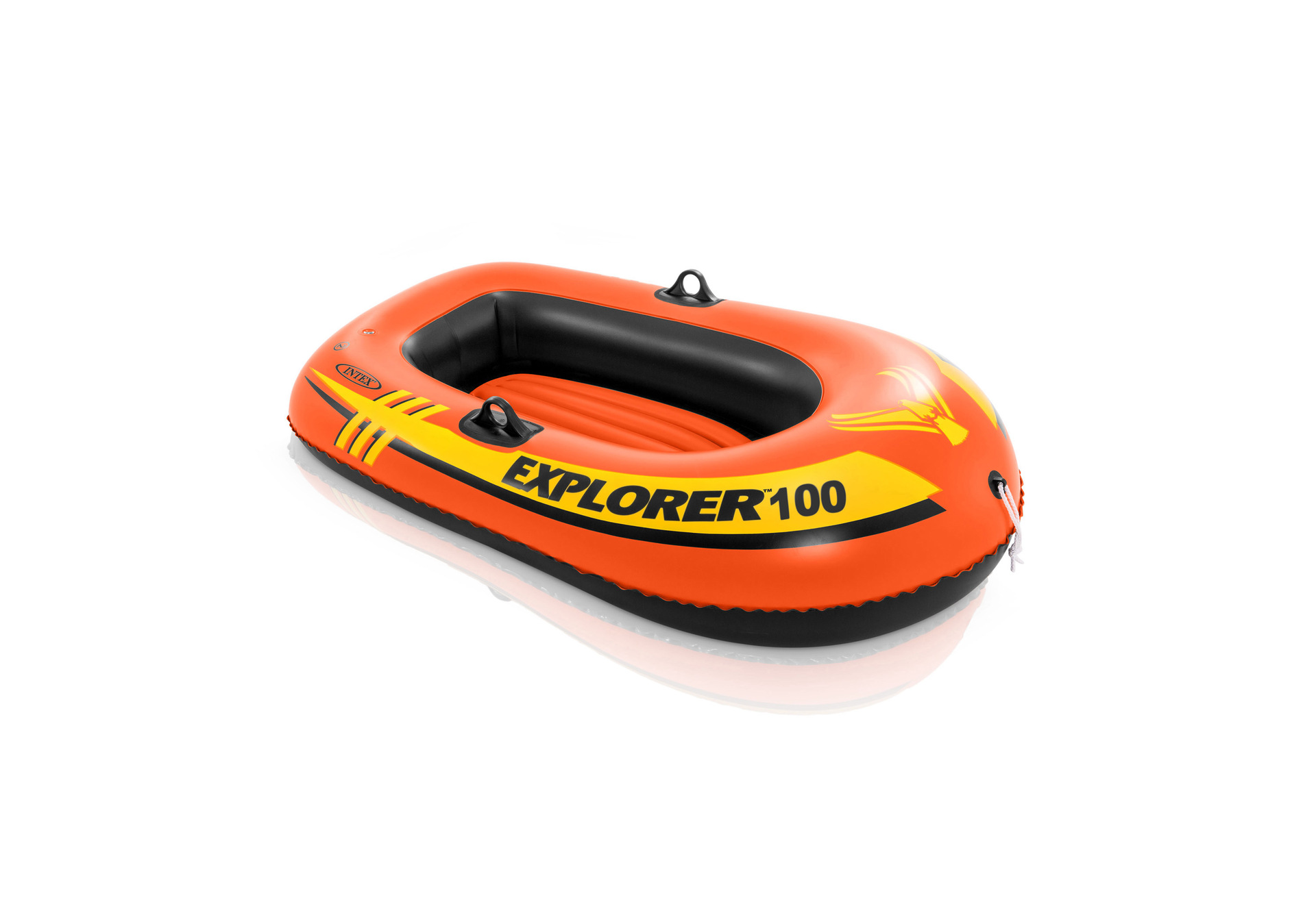 INTEX58329 Orange Explorer One-person Boat Kayak, Speedboat, Fishing Boat, Rubber Boat Item Picture