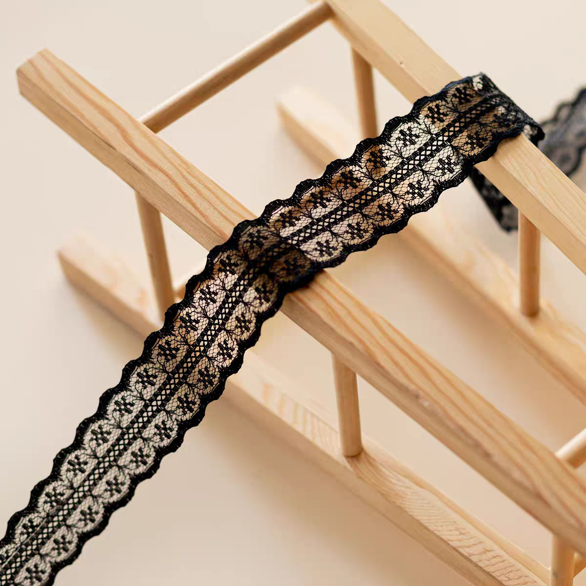 丝带diy材料缎带蝴蝶结彩带花束花艺辅料蛋糕装饰黑色蕾丝花边