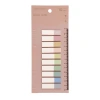Factory wholesale Morandi color sticky notes, student solid color note-taking sticky notes, cute N times sticky notes Item Picture