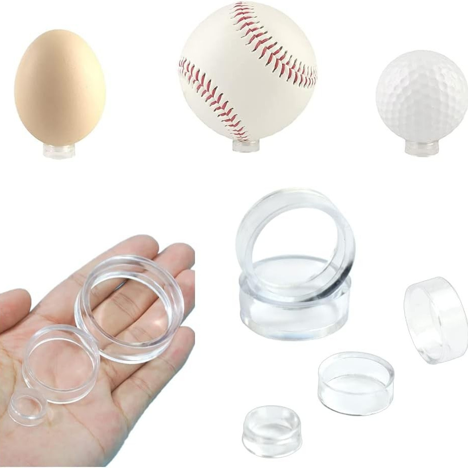 Jade bead display stand, acrylic jewelry, jade, gemstone and crystal base fixed stand, tennis ball display stand bottom support Application Scenario