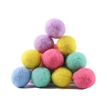 Pet supplies Amazon burst a large 5cm plush ball cat toy cat since hi toy plush ball wholesale