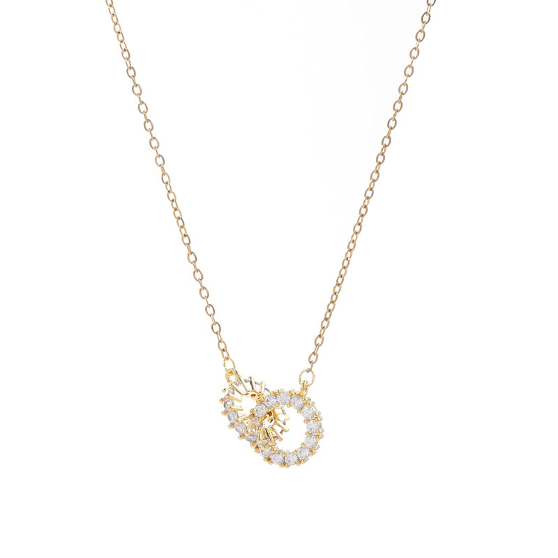 真金电镀气质白底实物图